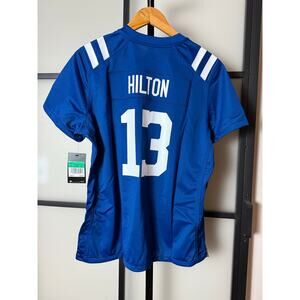 NWT Nike NFL Colts On Field Hilton #13 Women’s V Neck Jersey Size XL